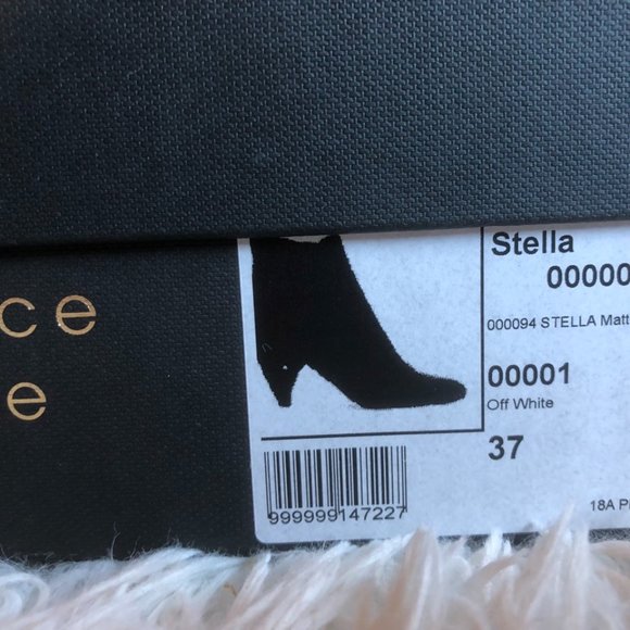 Laurence Dacade Stella Leather Ankle Boot, Off White - Picture 6 of 6